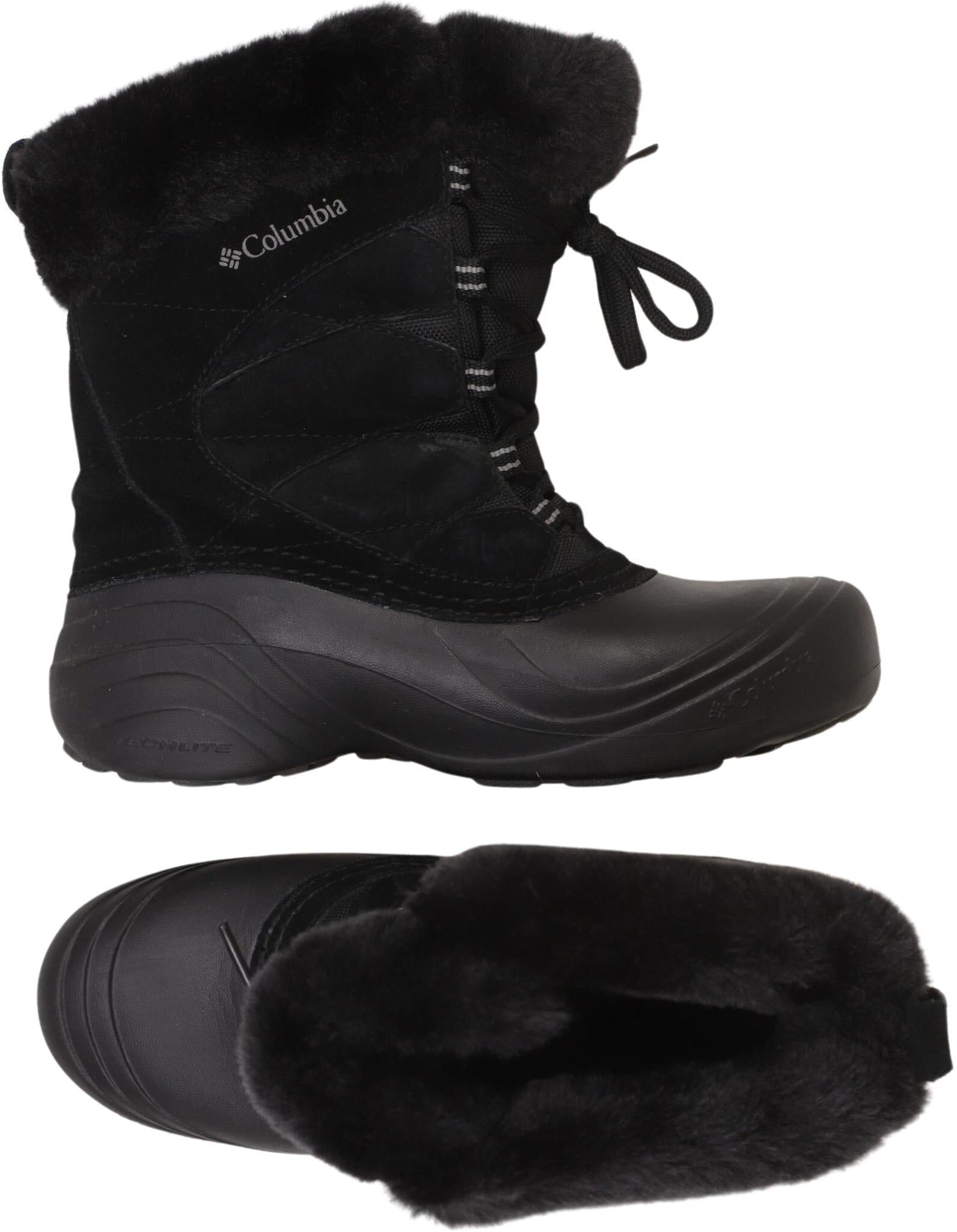 Columbia Sportswear Company Damen Stiefel, Schwarz, Gr. EU 40, Leder - Second Hand