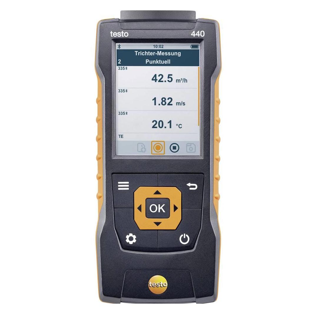 Testo 440 Anemometer +1370/+150°C max.Temp. versch.Messparam. (0563 4406)