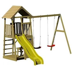 Wendi toys Spielhaus »Giraffe« braun, 340x270x280 cm