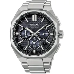 Seiko HAB002J1 Astron GPS Herren-Solaruhr Chronograph Titan/Schwarz