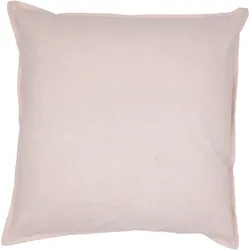 Chic Antique Kissenbezug Aix Maritim gestreift, 50 x 50 cm, rosa und weiß