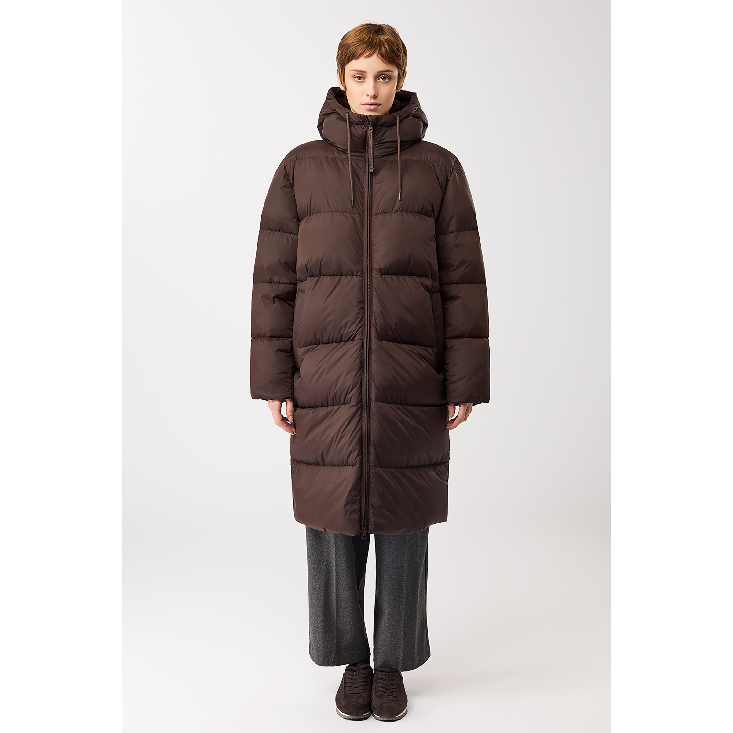 LangerChen Lightweight Mantel Damen Winterjacke braun Größe XS Lifestyle Wasserabweisend