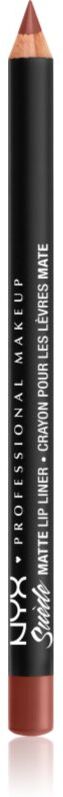 NYX Professional Makeup Suede Matte Lip Liner matt lip liner shade 34 Alabama 1 g