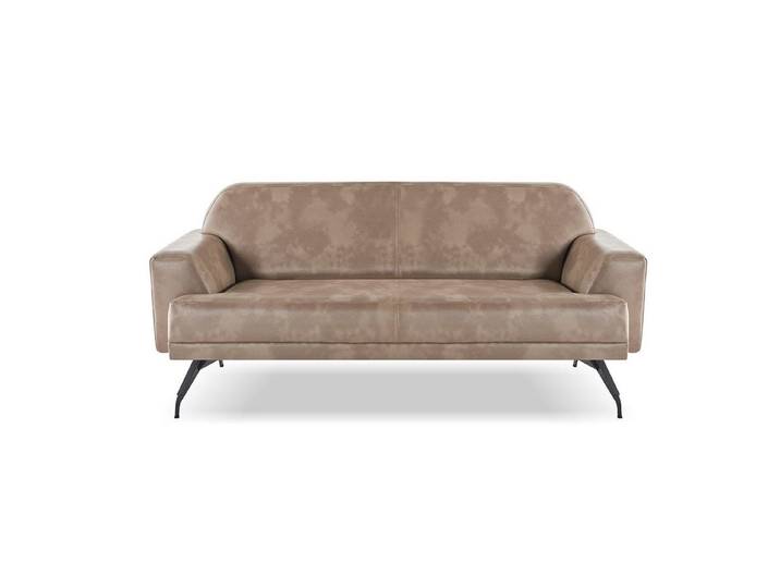 JVmoebel 2-Sitzer Sofa Modern Minimalistisch 2-Sitzer Schlichte Formen Beige, 1 Teile, Made in Europa