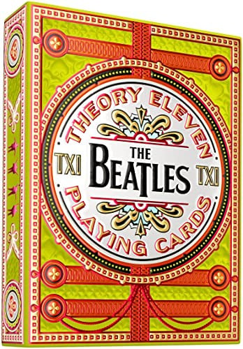 theory11 The Beatles Speelkaarten Groen