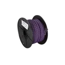 ACV 51-075-112 Lautsprecherkabel verdrillt 2x0.75mm2 violett/violettschwarz