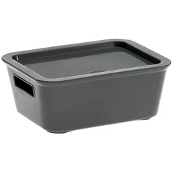 cep Aufbewahrungsbox Bella 1,18 l - 14,0 x 18,0 x 7,0 cm grau