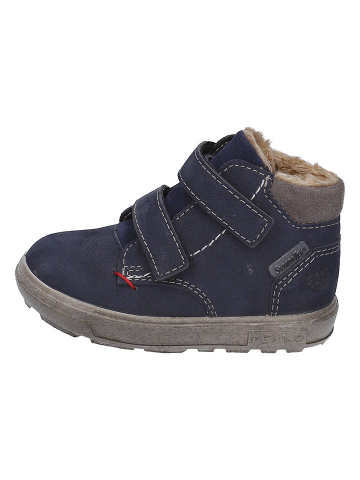 PEPINO Leder-Boots "Alex" in Dunkelblau/ Beige - 27