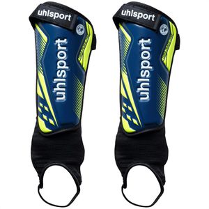 uhlsport Schienbeinschoner Tibia Plate Pro M, für Erwachsene bis 178cm, mit Knöchelschutz