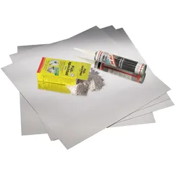 Magnetoplan, Pinnwand, magnetowand-Set, mit Zubehör (Magnettafel, 50 x 50 cm)