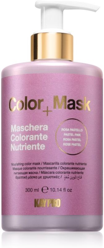 Kaypro Color Mask Nourishing Color Mask Bonding Color Mask teinte Pastel Pink 300 ml