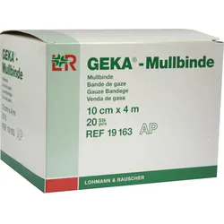 Mullbinde Geka 10cmx4M Lose 20 ST