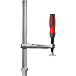 Bessey Werktischspanner TW22-20-10-2K, 200/100, Spannelement mit fixer Ausladung TW, 2-K-Griff