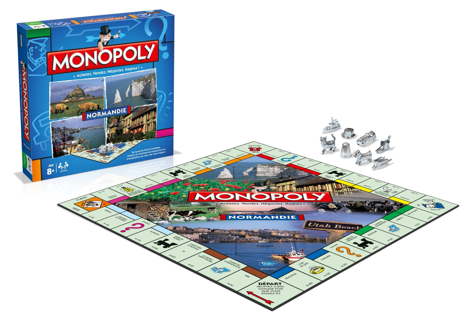 Winning Moves Monopoly Normandie Bordspel Uitgave S