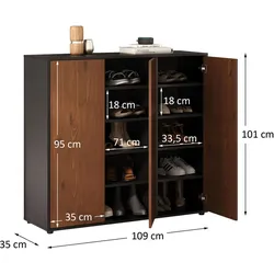Idimex, Schuhschrank, Miran