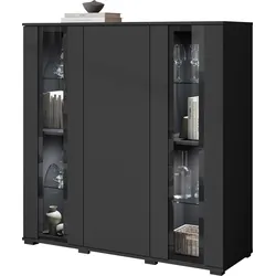 KOMMODE Caro HB 120 mit weißer LED Beleuchtung