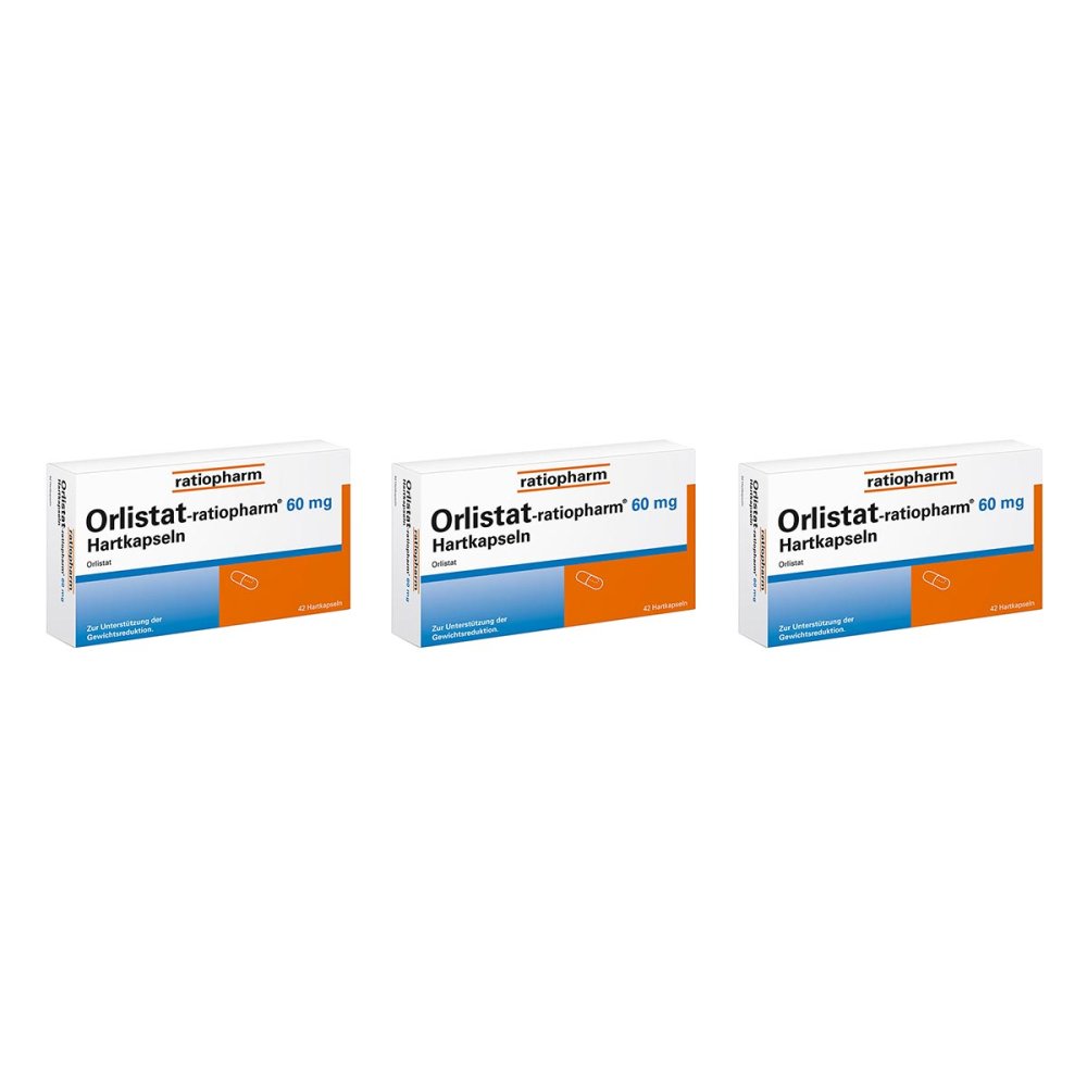 ratiopharm GmbH Orlistat-ratiopharm 60mg 08102893