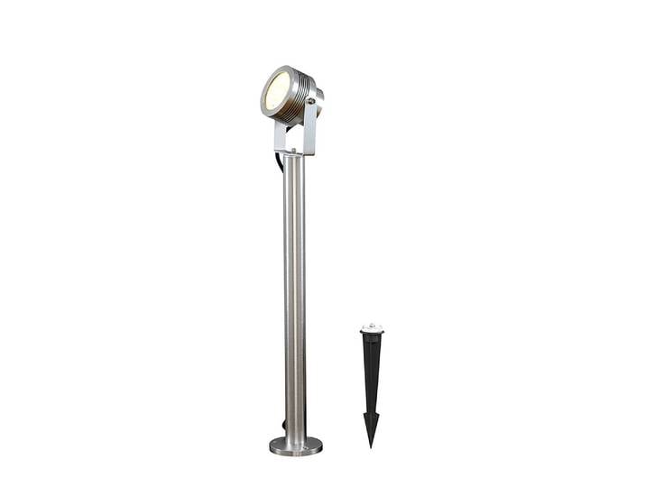 Luminaire d'allée LED Monza I 16 x 51 x 16cm Argenté