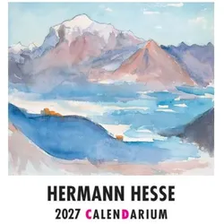 Insel, Kalender, Hermann Hesse CalenDarium 2027. Box mit 10 Exemplaren