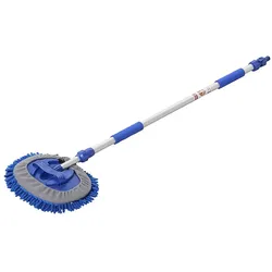 ProPlus 150650V01 Waschbürste Teleskopstil Chenille Microfaser 1,65m Blau