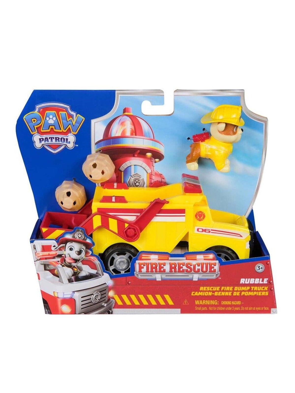 Paw Patrol Fire Rescue Fahrzeug - Rubble