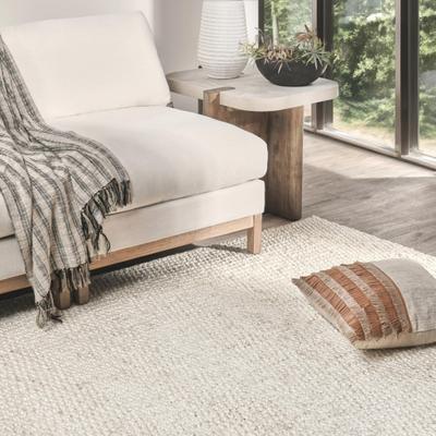 Villa by Classic Home Santa Cruz Jute Handwoven Accent Rug