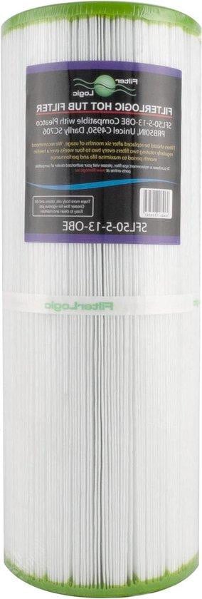 Wit Spa-filter cartridge voor whirlpools