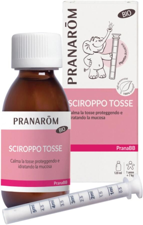 HERBALGEM ITALIA Srl Pranarom, Pranabebe' Sciroppo Bebè Gola, 120 ml