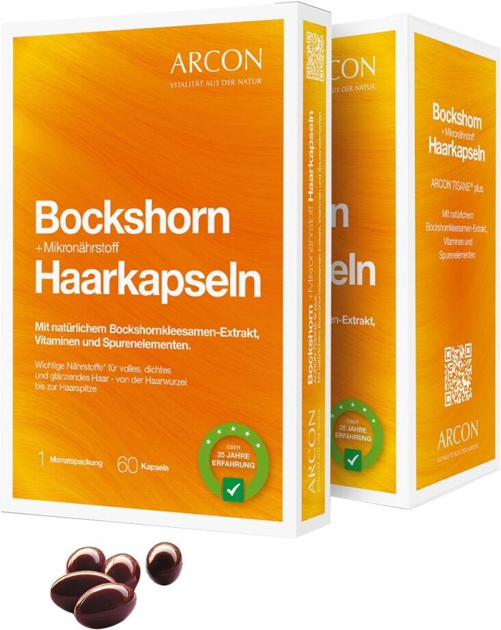 Arcon Bockshorn Mikronährstoff Haarkapseln Tisane p Kurpackung 240stk