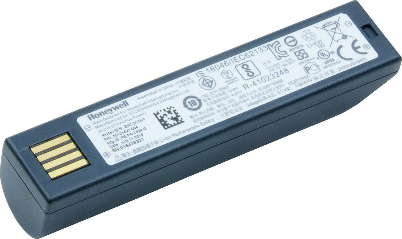 Honeywell BAT-SCN01A Lithium-ion Batterij, 2400 mAh, 3,7 V