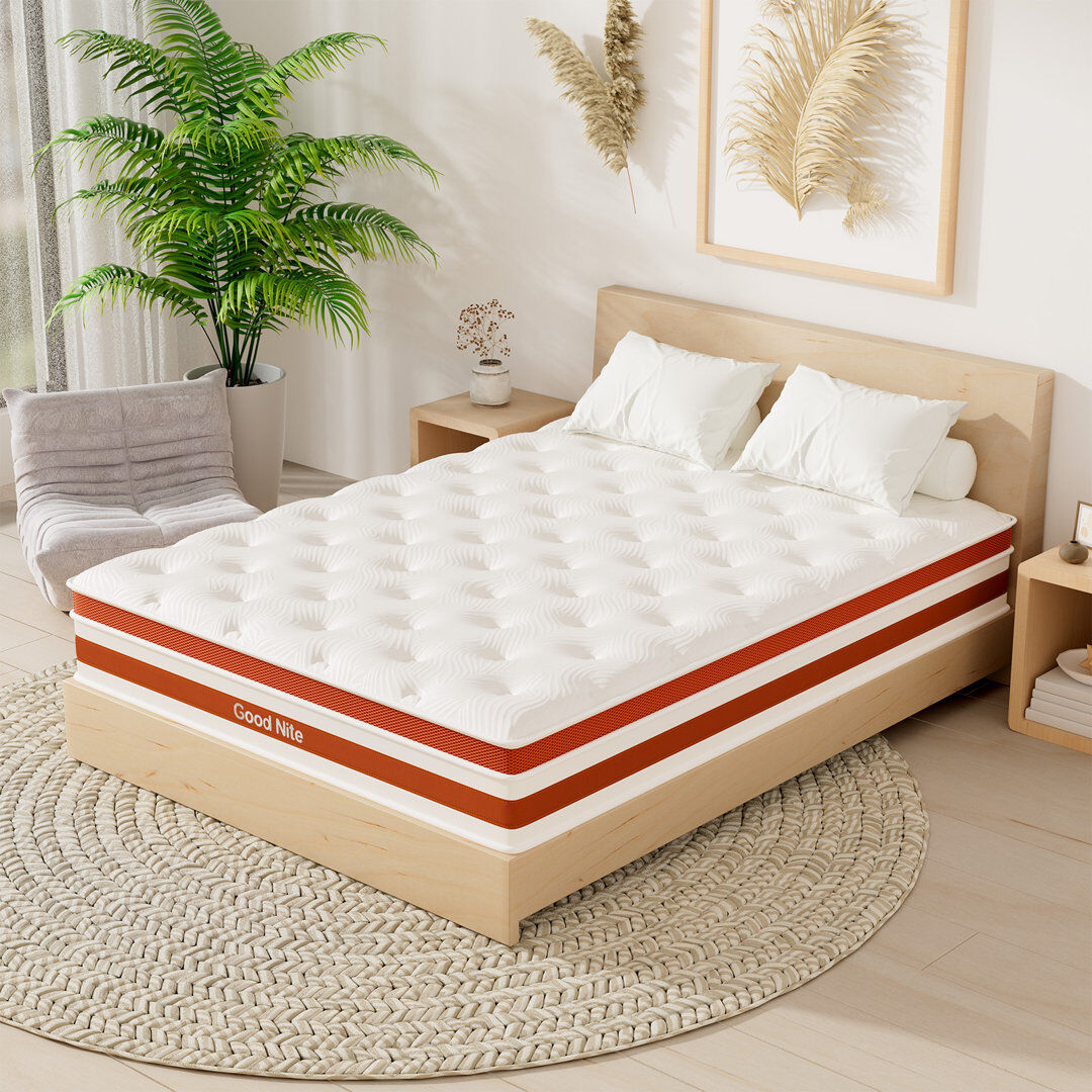 Pocket Sprung Mattress LUNO FASHION LIMITED Mattress Super King (6')