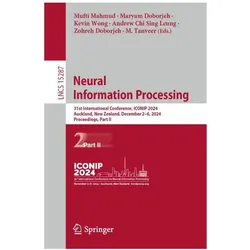Neural Information Processing, Fachbücher von Andrew Chi Sing Leung, M. Tanveer, Maryam Doborjeh, Kevin Wong, Zohreh Doborjeh