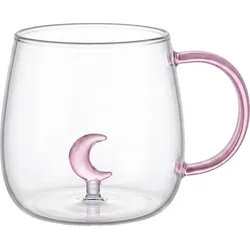Kusmi Le Cabinet de Voyance Becher mit Mond 400 ml, Glas