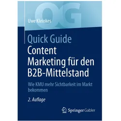 Kleinkes:Quick Guide Content Marketing, Fachbücher von Uwe Kleinkes