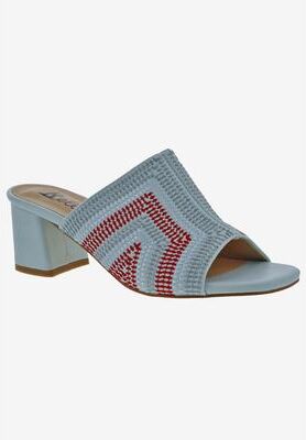 Women's Faint Mule by Bellini in Blue Multi Woven (Size 10 M)