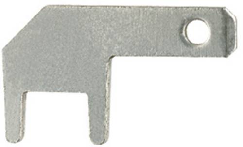 Klauke 2025 Steckzunge zum Einlöten in gedruckte Schaltungen Steckbreite: 2.8mm Steckdicke: 0.8mm 90° Unisoliert Metall