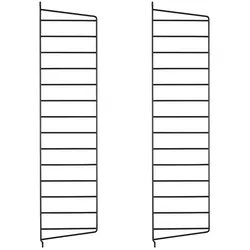 String System Wandleiter Schwarz 75/20 Set