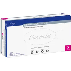 Nitrilhandschuhe Blue Violet S Puderfrei 100 ST