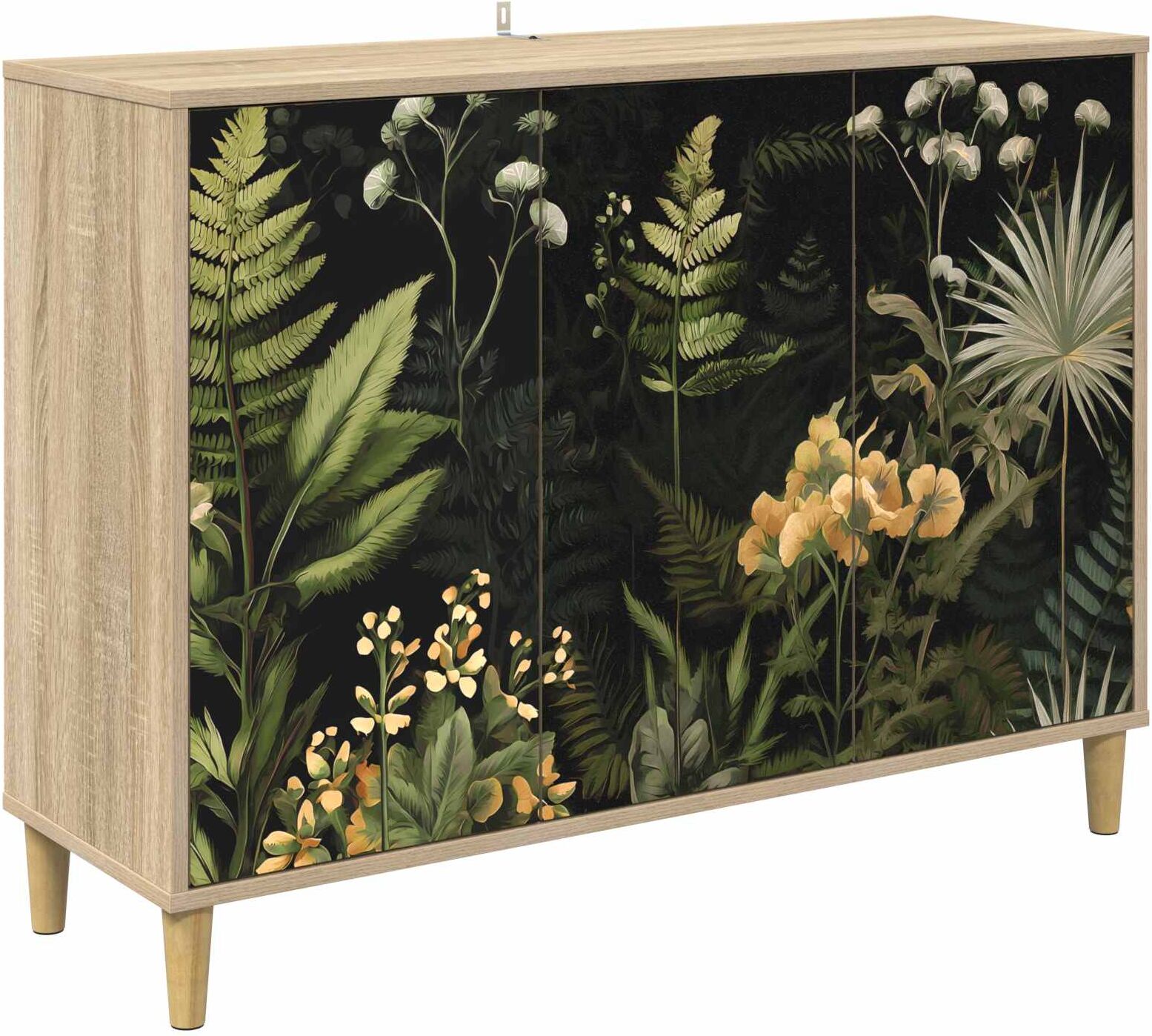 vidaXL Buffet RHENEN Sonoma 102 x 33 x 75 cm Bois d'ingénierie