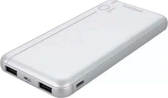 Philips DLP1810NV/62 Powerbank, zilver, 10000mAh