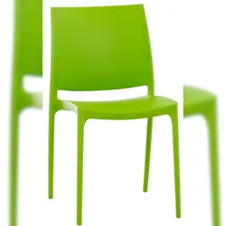 CLP Gartenstuhl Maya, Kunststoff grün