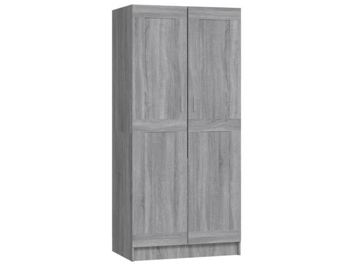 Armoire MGH - Garde-robe Chambre - sonoma gris - 82 5x51 5x180 cm - Bois d'ingénierie M462