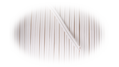 Goldkabel Goldkabel Speaker-Flex - Meterpreis - weiß 2x2,5mm²