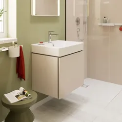 hansgrohe Xilesa E Waschtischunterschrank 54253780 580x470mm, 1 Schubkasten, sandbeige matt
