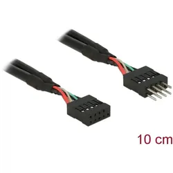 DELOCK USB Verl. Pinheader 10Pin -> 10Pin St/Bu 0.10m