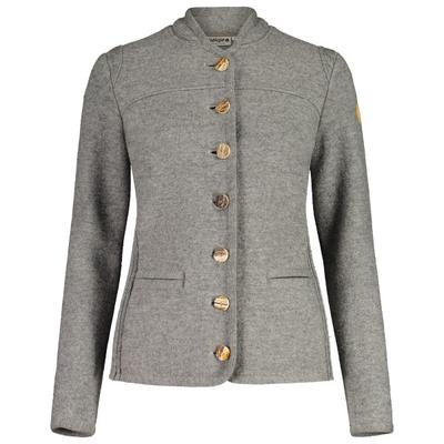 Maloja - Women's AllegriaM. - Wolljacke Gr L grau