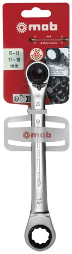 MOB 9003101001 Mini-Bit-Umschalt-Ratschenringschlüssel