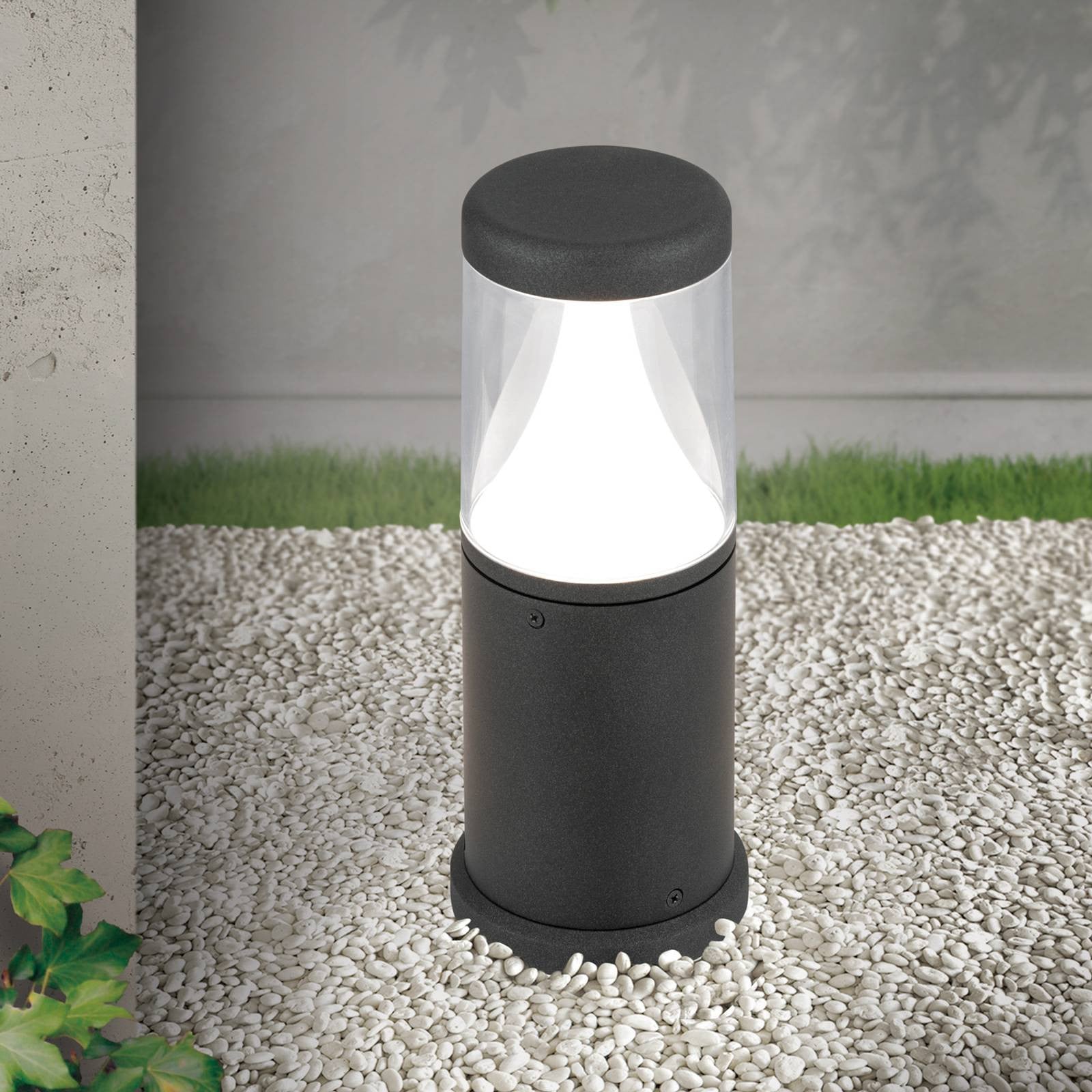 Orion Modern LED Sokkellamp voor de tuin, zwart, Aluminium, IP54