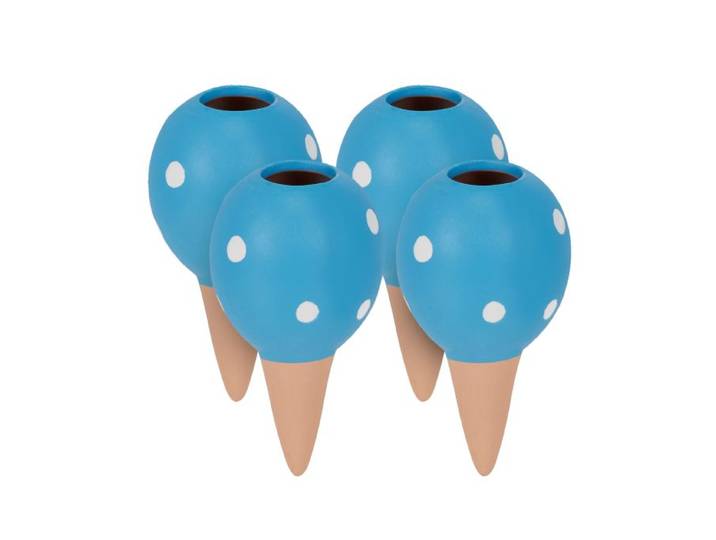 Relaxdays Blaue Tonkegel im 4er Set