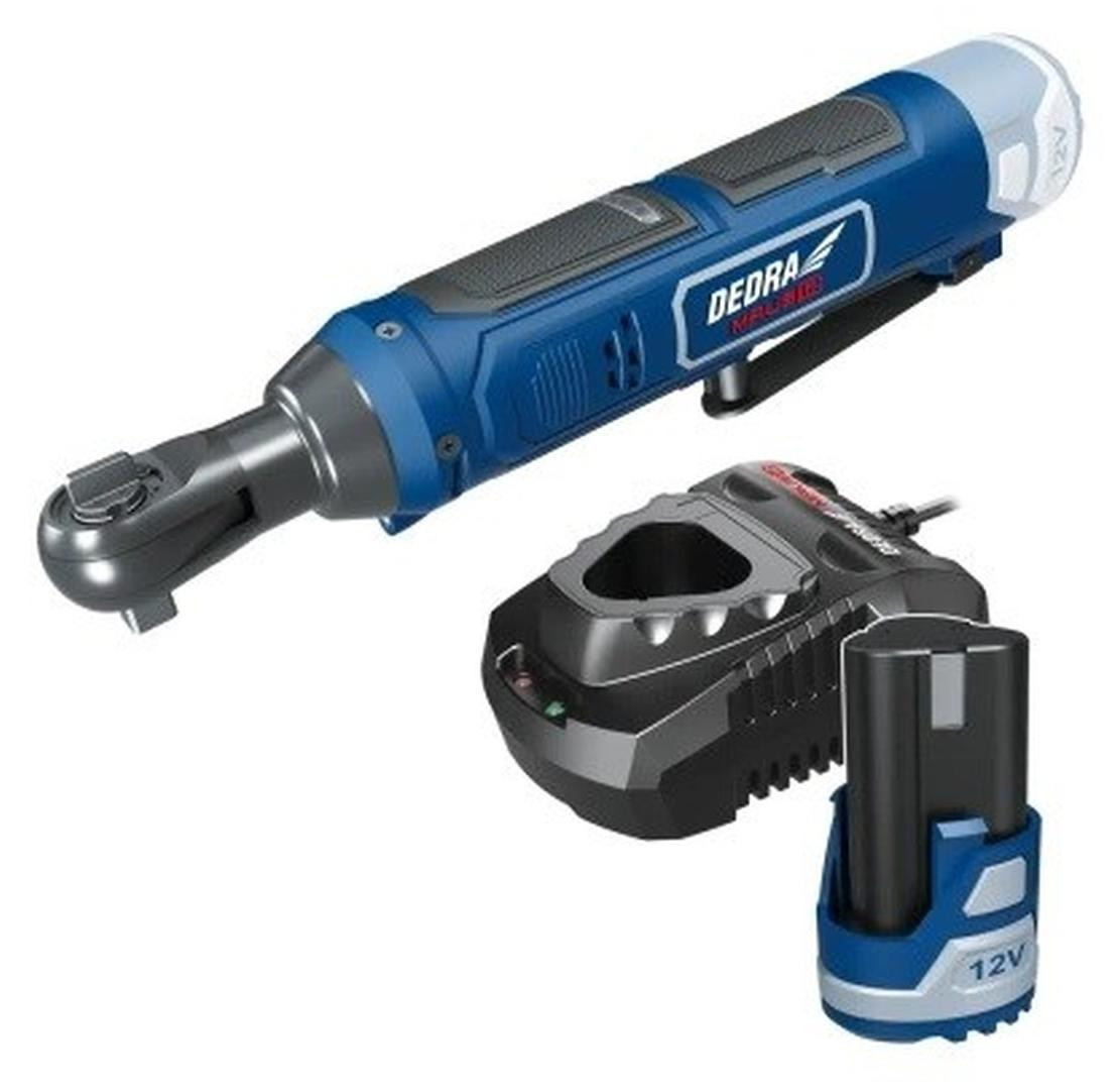 Dedra Accuboormachine met momentsleutel, 12V, 3/8 inch, 1 x 2.0Ah - DED7310T11